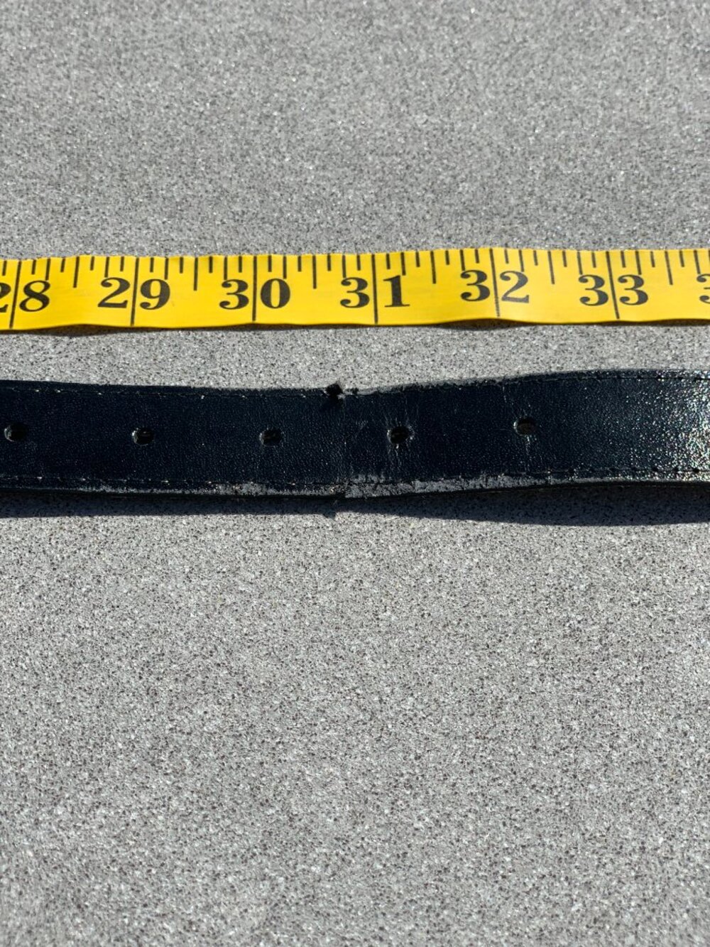 Vintage 90s Western Belt Women's M Black Leather Gold Buckle Southwestern Boho - Picture 12 of 15